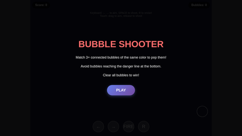 Bubble Shooter (Qwen 3.5 9B)