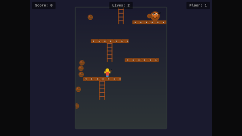 Donkey Kong (GLM 4.7 Flash)
