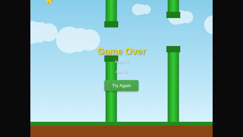 Flappy Flyer (GLM 4.7 Flash)