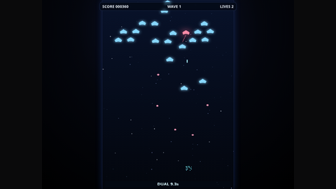 Galaga (GPT 5.3 Codex)