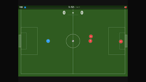 Arcade Soccer (DeepSeek V4 Flash) gameplay preview
