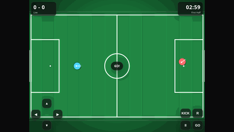 Arcade Soccer (GPT 5.4 Mini) gameplay preview