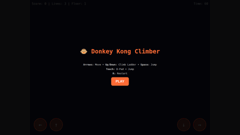 Donkey Kong (Qwen 3.5 9B) gameplay preview