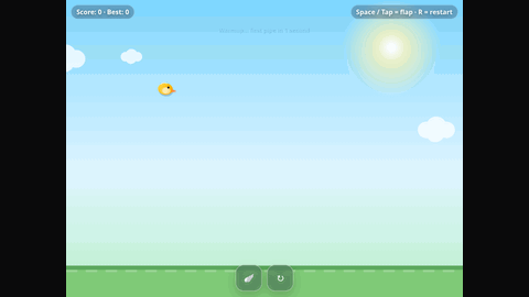 Flappy Flyer (GPT 5.4 Mini) gameplay preview