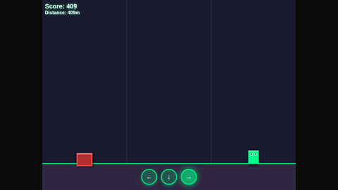 Lane Runner (Qwen 3.5 9B) gameplay preview