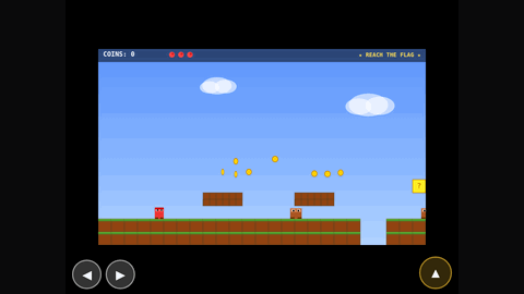 Mario Platformer (DeepSeek V4 Flash Free) gameplay preview