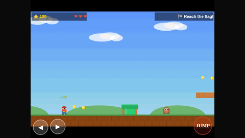 Mario Platformer (GLM 5.1 Precision) gameplay preview