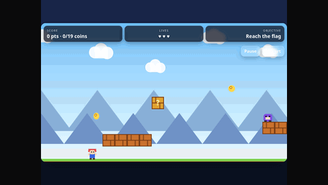 Mario Platformer (GPT-5.4) gameplay preview