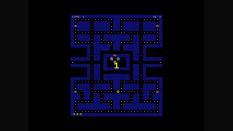 Pac-Man (DeepSeek V4 Flash) gameplay preview