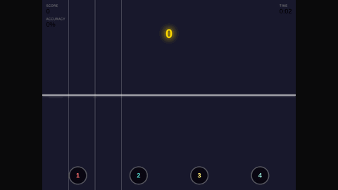 Rhythm Tap (Qwen 3.5 9B) gameplay preview