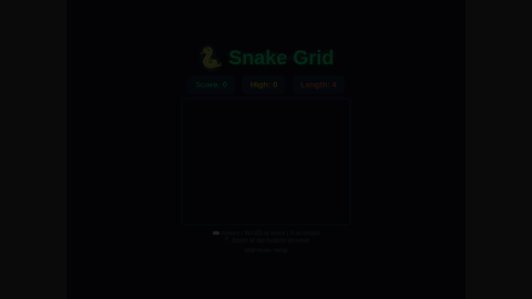 Snake (Qwen 3.5 9B) gameplay preview
