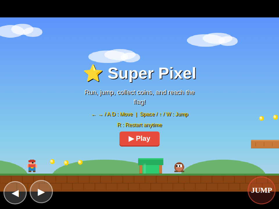 Mario Platformer (GLM 5.1 Precision)