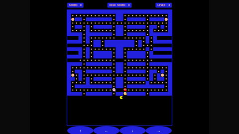 Pac-Man (GLM 4.7 Flash)