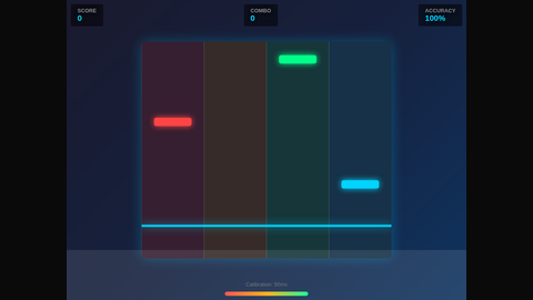 Rhythm Tap (GLM 4.7 Flash)