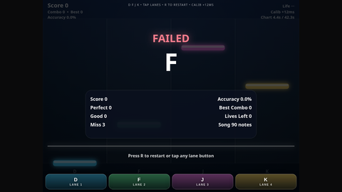 Rhythm Tap (GPT 5.4 Mini)
