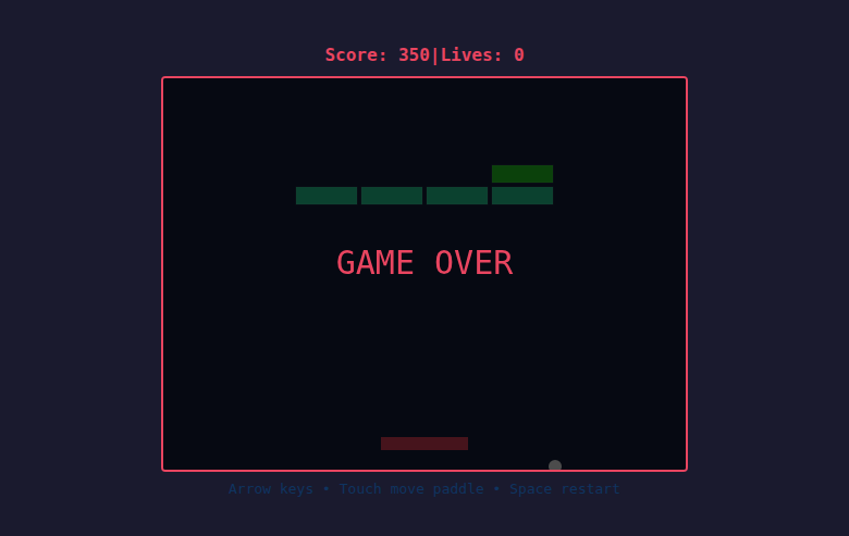 Sisyphus Breakout — One-Shot Demo
