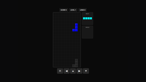 Tetris (DeepSeek V4 Flash)