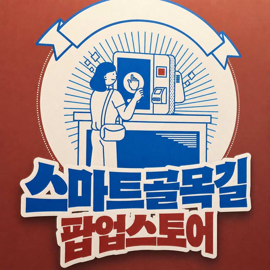 스마트골목길 팝업스토어 현장