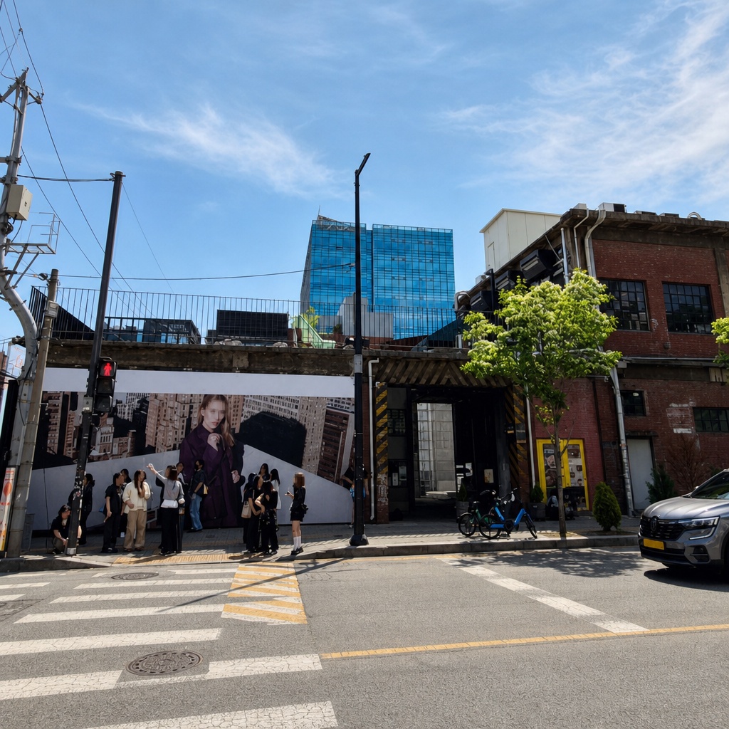대림창고 외관과 내부 분위기