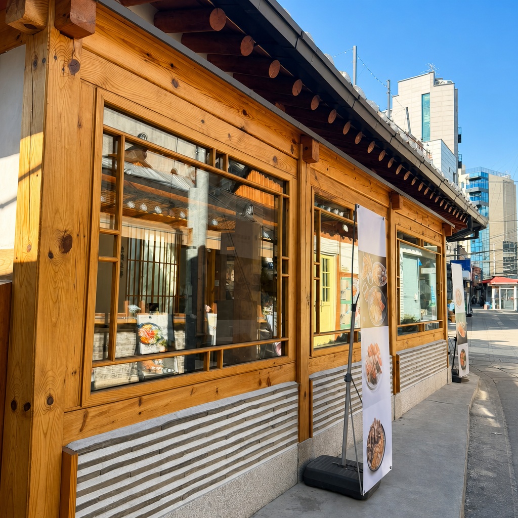 아늑한 실내와 정갈한 메뉴 구성