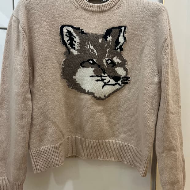 Maison Kitsuné Maison Kitsuné 24fw  빅폭스 니트 L (새상품급) 상품 사진