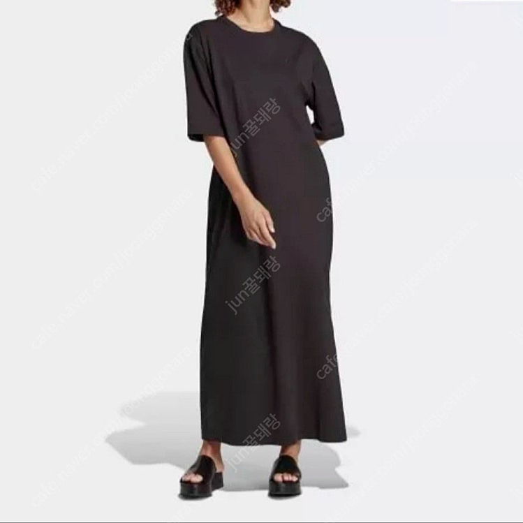 정품 아디다스 롱 원피스 자수마크 여성 롱 원피스 #완전새거# 상품 사진