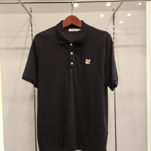 Maison Kitsuné 메종키츠네 폭스헤드 폴로티 L 상품 사진