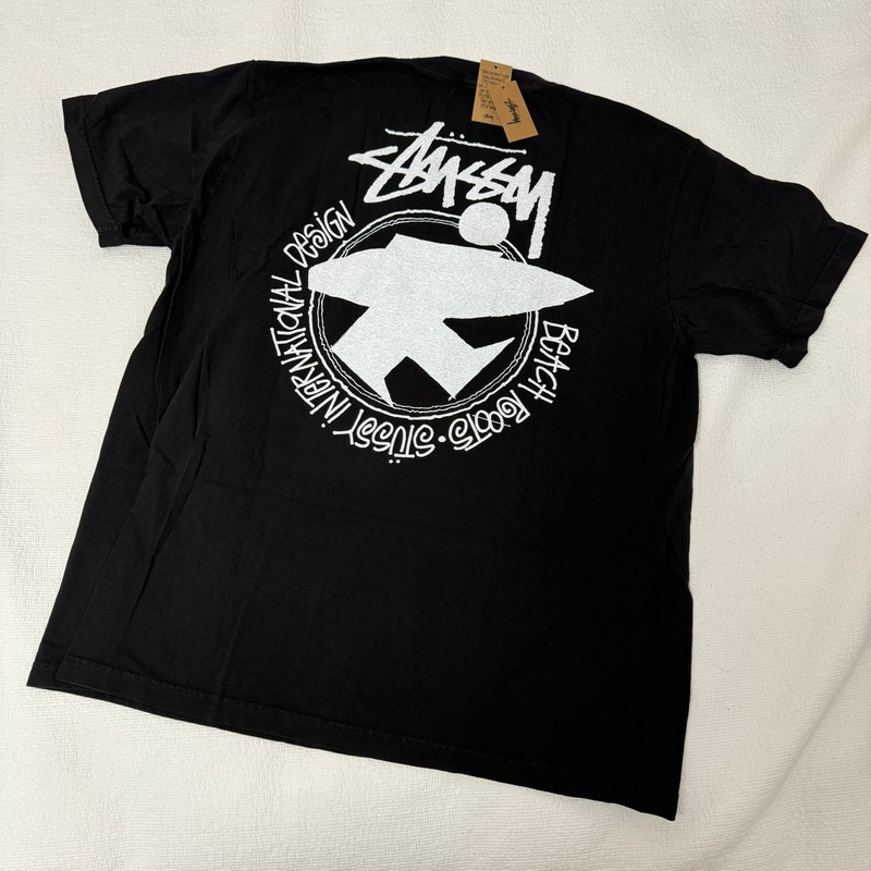 Stüssy Stüssy 서프맨 비치 루트 반팔 티셔츠 상품 사진
