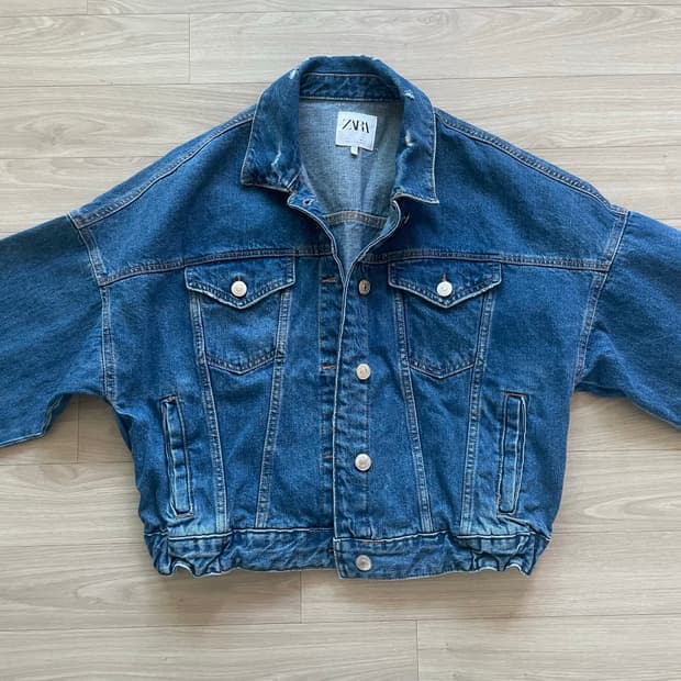 Zara 자라 청자켓 상품 사진