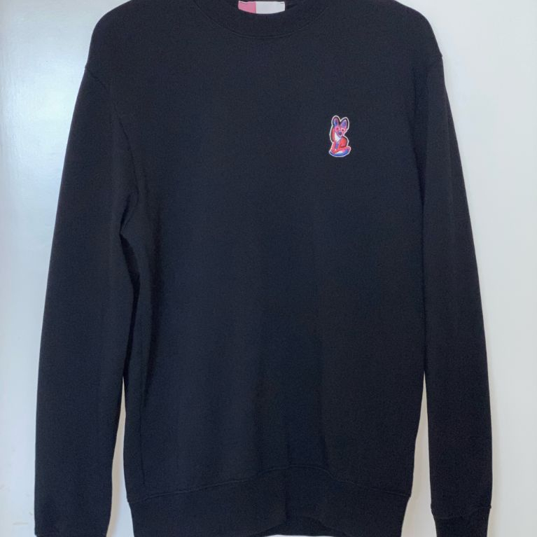 Maison Kitsuné ACIDE 맨투맨 블랙 스웻셔츠 상품 사진