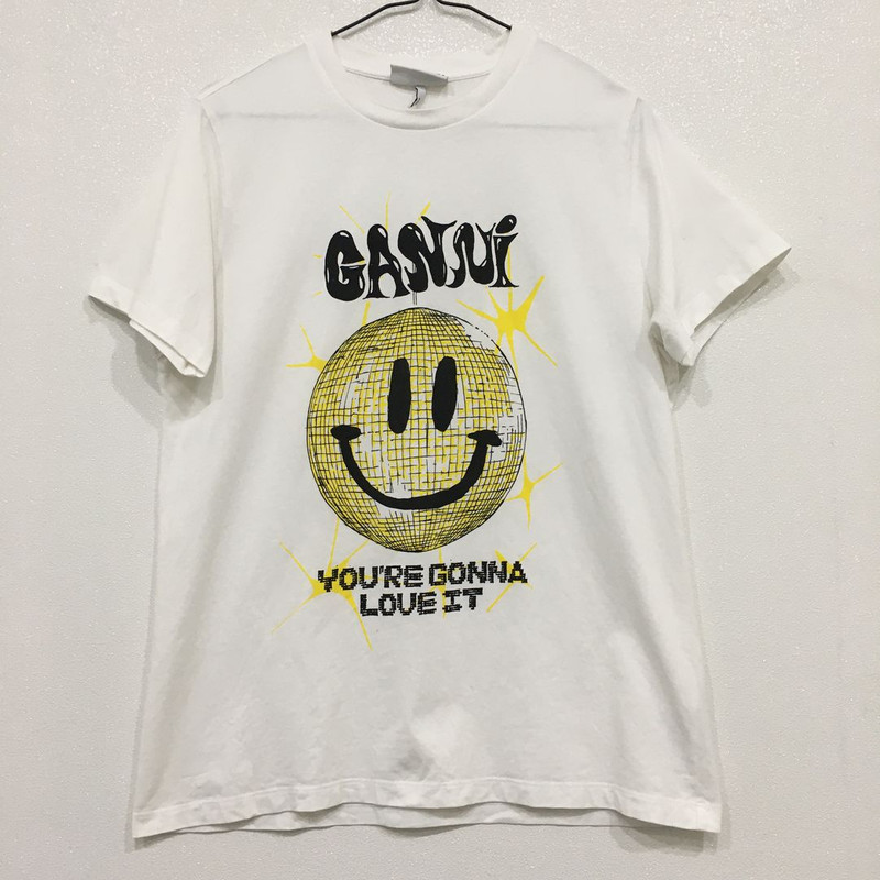 GANNI 스마일 반팔 티셔츠 상품 사진