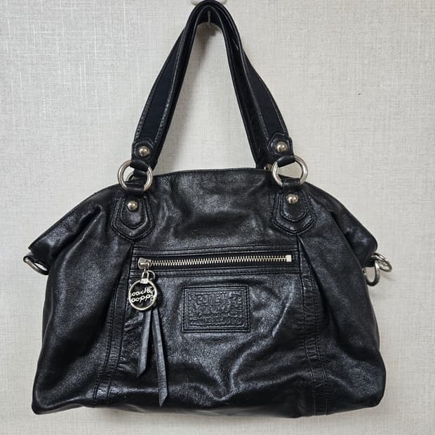 COACH 코치 블랙 토트백 크로스백 가방 상품 사진