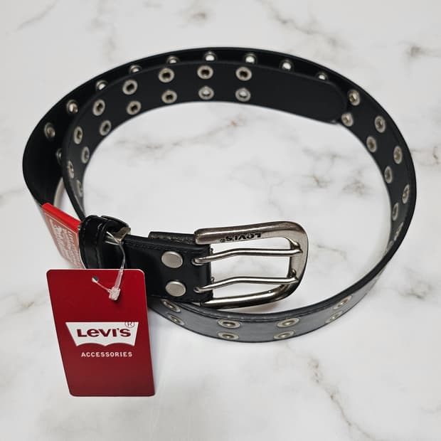 Levi's Levi's [새상품]리바이스 더블아일렛 벨트(블랙) 상품 사진