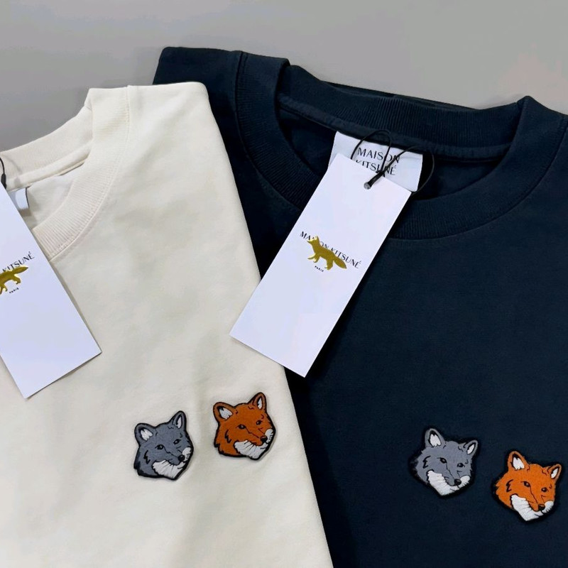 Maison Kitsuné 더블폭스 반팔 티셔츠 상품 사진