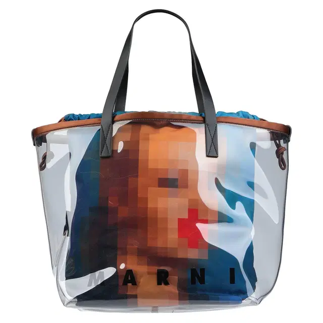 MARNI glossy pvc tote bag 상품 사진