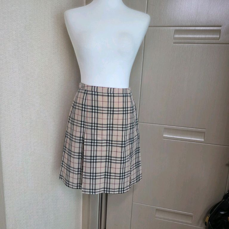 버버리 정품 스커트 봄 여름용 상품 사진