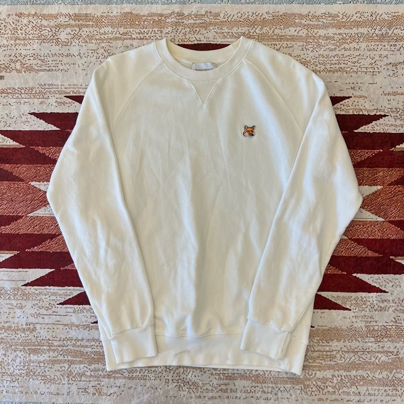 Maison Kitsuné 나그랑 폭스헤드 맨투맨 상품 사진