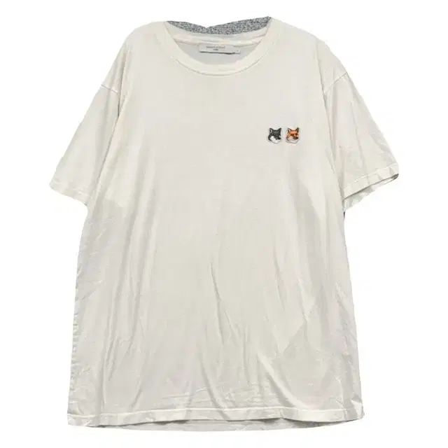 Maison Kitsuné 더블 폭스 로고 반팔티 상품 사진