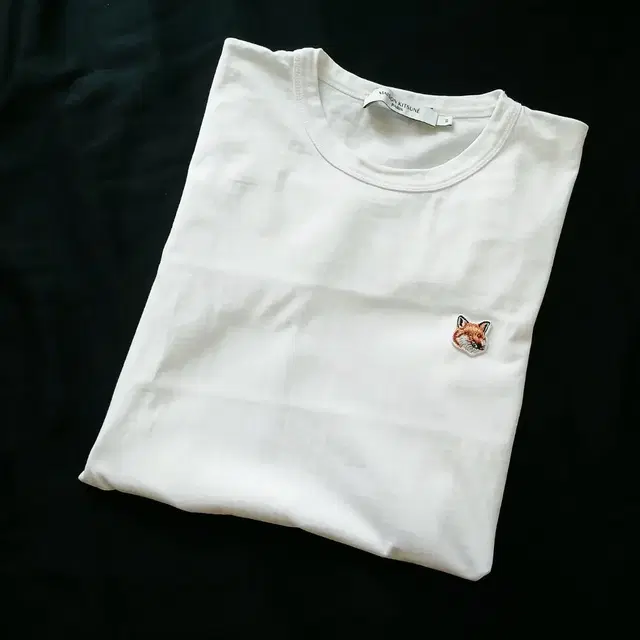 Maison Kitsuné 폭스 로고 반팔 티 상품 사진