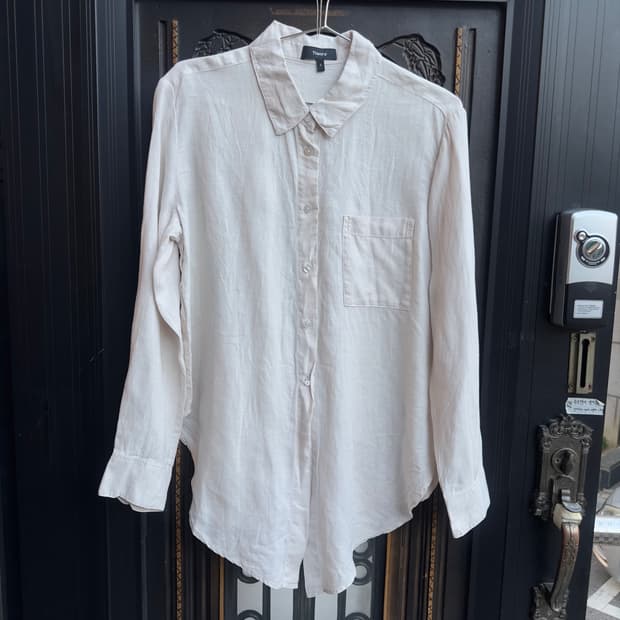 theory linen shirt 상품 사진