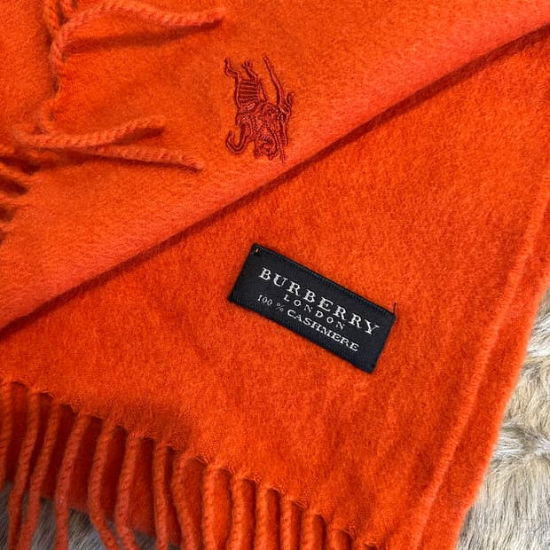 Burberry London 버버리 캐시미어100% 머플러 상품 사진