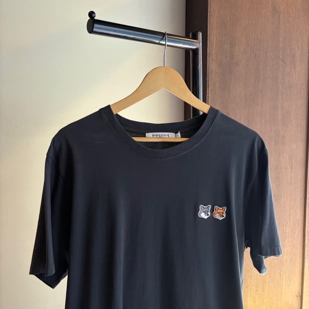 Maison Kitsuné 17619 - 메종키츠네 더블 폭스 반팔 티셔츠 상품 사진