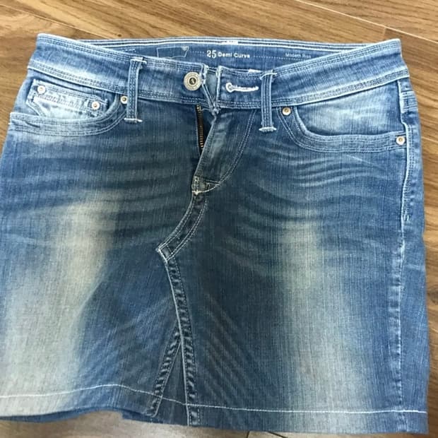 Levi's 리바이스 데님 미니 스커트 상품 사진