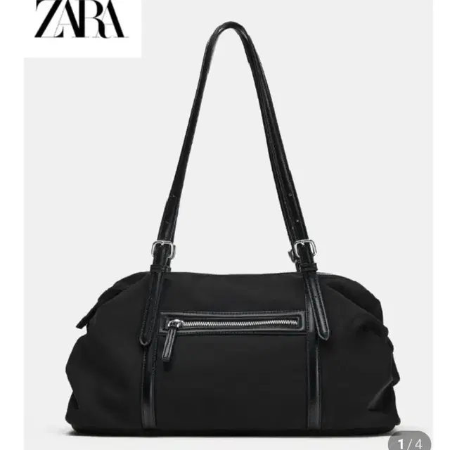 ZARA 자라 가방 외부 포켓 숄더백 나일론백(새상품) 상품 사진