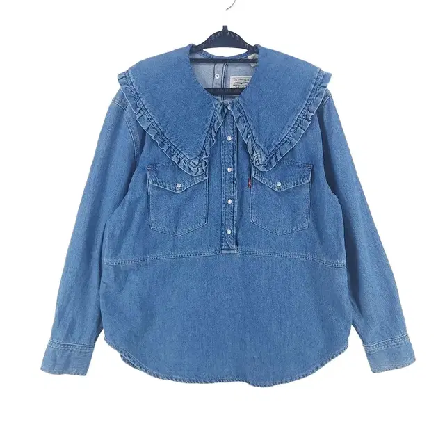 GANNI GANNI x Levi's 풀오버 데님 셔츠 · 상태 상 상품 사진