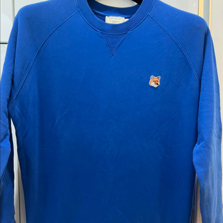 Maison Kitsuné 코발트블루 맨투맨 상품 사진