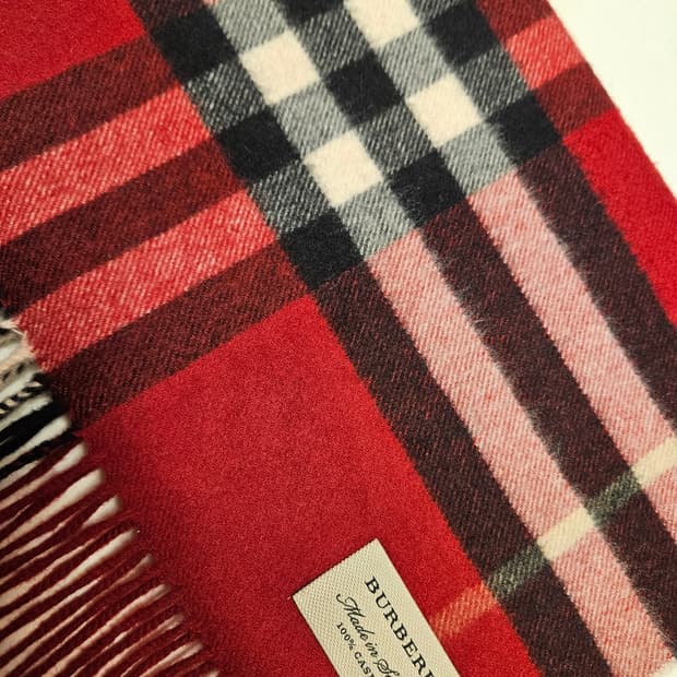 Burberry 버버리 머플러 목도리 캐시미어 정품 상품 사진