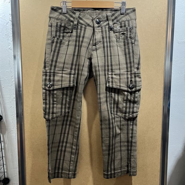 Burberry 버버리 카프리 팬츠 상품 사진