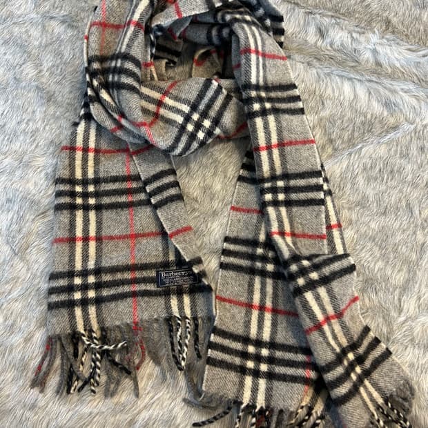 Burberry London 버버리 램스울 노바체크 머플러 상품 사진