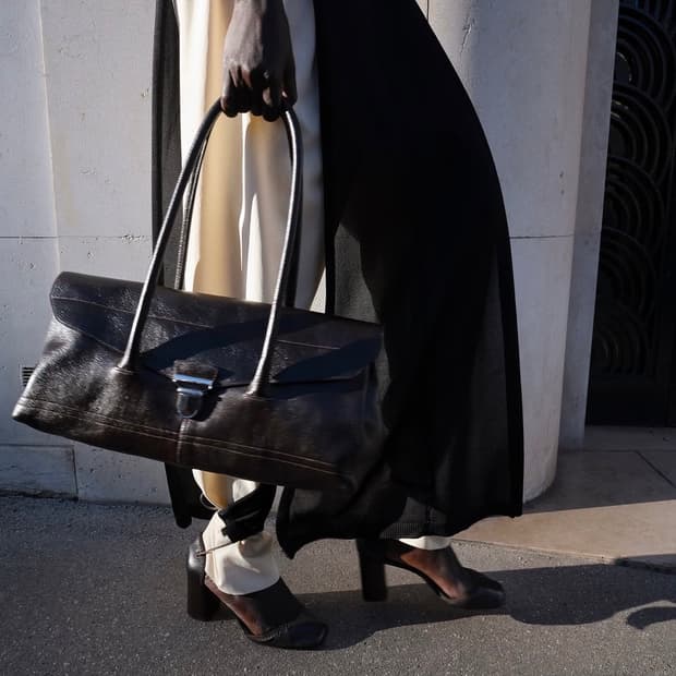 르메르 Shoulder Gear Bag 숄더 기어백 블랙 상품 사진